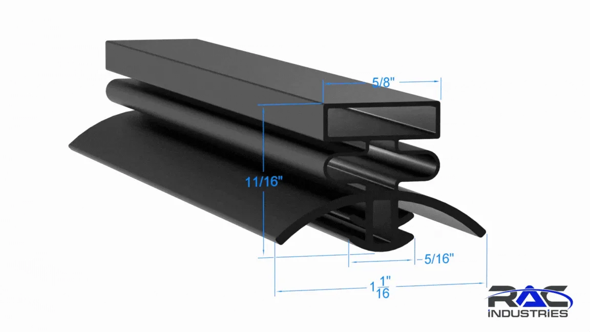 Refrigeration Gasket Profile 1364