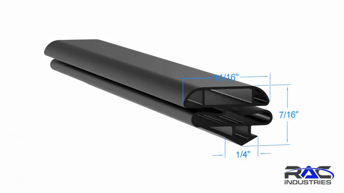 Refrigeration Gasket Profile 1536