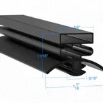 Refrigeration Gasket Profile M-711-364