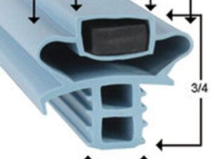 4364R Door Gasket Part 1057515 by Strivide® Size 23 3/16 x 50 1/16 Compatible with Southbend® Part# 1057515