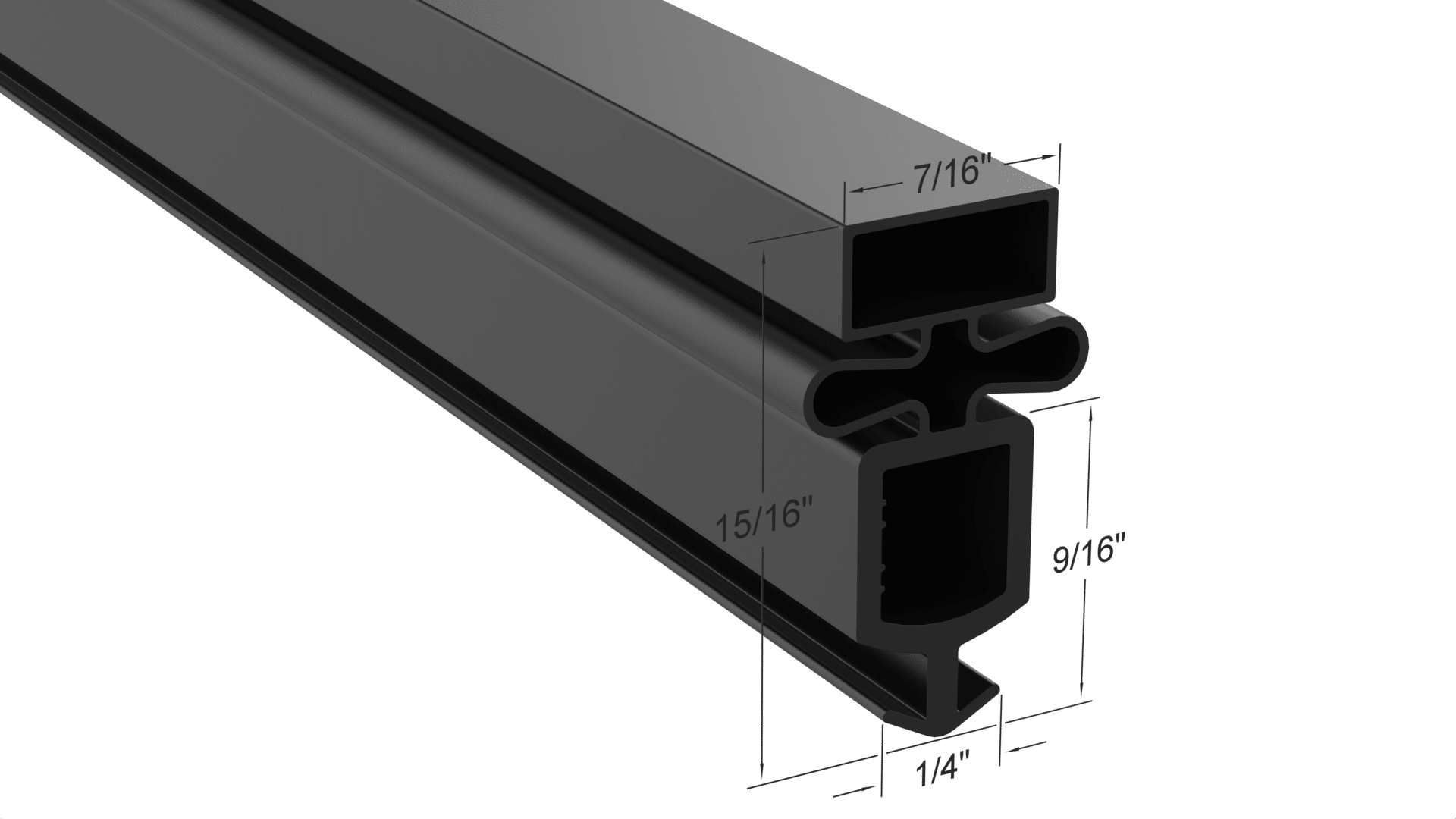 TM-25 Door Gasket Part 810771 by Strivide® Size 27 7/8 x 63 Compatible with True® Part# 810771 - Image 3