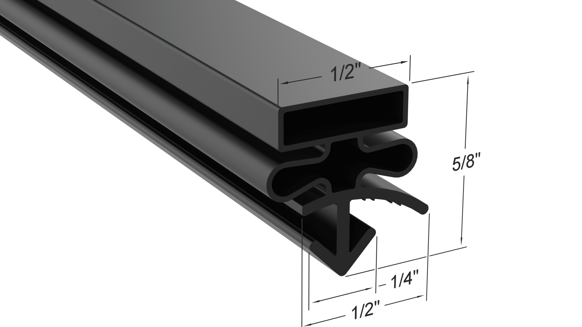 203-0014 Door Gasket - Size 44 3/8 x 26 1/4 Strivide® Fits Star-Starett® Part# 203-0014 - Image 3