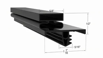 170-2752 Door Gasket - Size 23 x 27 7/8 Strivide® Fits Delfield® Part# 170-2752