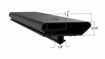 02-14160-2014 Door Gasket - Size 32 1/2 x 62 13/16 Strivide® Fits Anthony® Part# 02-14160-2014
