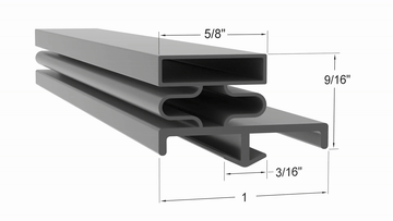 RHT132WPUT-HHS Door Gasket Part 341-60060-00 by Strivide® Size 22 13/16 x 29 5/8 Compatible with Traulsen® Part# 341-60060-00 - Image 2