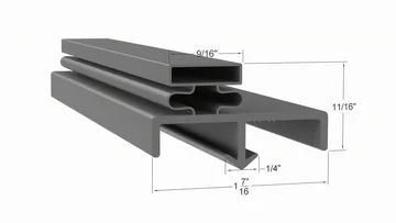 198CTPR Door Gasket Part 7-1048C by Strivide® Size Compatible with Tafco® Part# 7-1048C