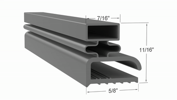 IN-GSK0001 Door Gasket - Size 21 3/4 x 9 1/2 Strivide® Fits Randell® Part# IN-GSK0001 - Image 2