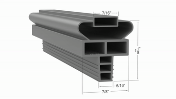 IN-GSK0108 Door Gasket - Size 26 x 27 5/8 Strivide® Fits Randell® Part# IN-GSK0108 - Image 2