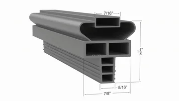 2010F Door Gasket Part IN-GSK0113 by Strivide® Size 25 15/16 x 57 1/2 Compatible with Randell® Part# IN-GSK0113