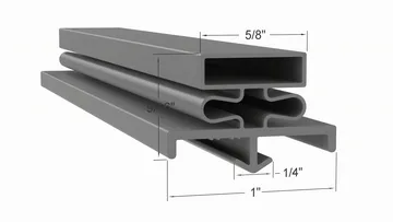 1701057 Door Gasket - Size 15 13/16 x 9 1/2 Strivide® Fits Delfield® Part# 1701057