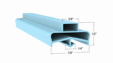 V18554 Door Gasket Part 170-1069 by Strivide® Size 15 13/16 x 20 7/8 Compatible with Delfield® Part# 170-1069 - Image 2