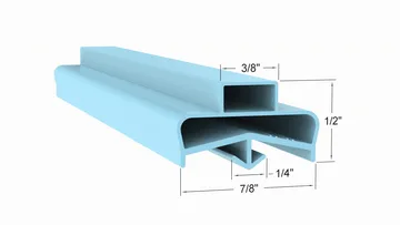 V18778 Door Gasket Part 170-1070 by Strivide® Size 20 7/8 x 21 7/8 Compatible with Delfield® Part# 170-1070