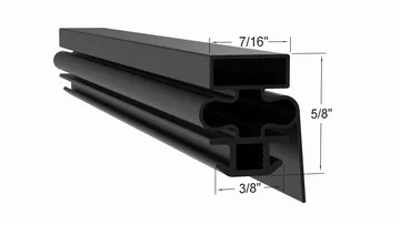 KF24 Door Gasket Part R3903-420 by Strivide® Size 24 x 52 3/4 Compatible with Beverage-Air® Part# R3903-420