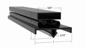 TWT-44F Door Gasket Part 810816 by Strivide® Size 26 x 28 Compatible with True® Part# 810816