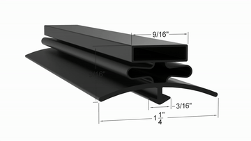 TR2RRI2G Door Gasket Part 810770 by Strivide® Size 30 x 68 1/8 Compatible with True® Part# 810770 - Image 2