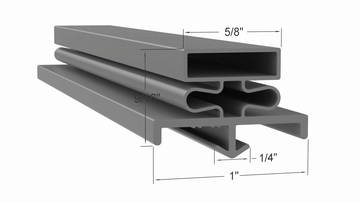 9501 Door Gasket - Size 59 1/2 x 23 1/2 Strivide® Fits Traulsen® Part# 9501 - Image 2