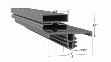 25-5-8x27 Door Gasket - Size 24 x 36 Strivide® Fits Anthony® Part# 25-5-8x27 - Image 2