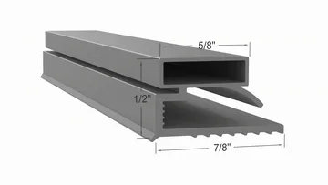 6-7-8x27-1-2 Door Gasket - Size 15 7/8 x 34 Strivide® Fits Delfield® Part# 6-7-8x27-1-2
